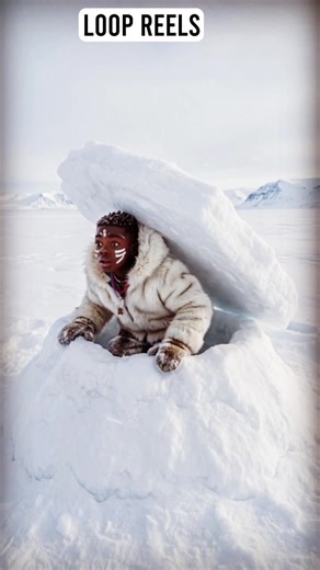 Luxury Winter Survival in an Ice Cave