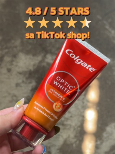 Colgate Optic White Vitamin C toothpaste review