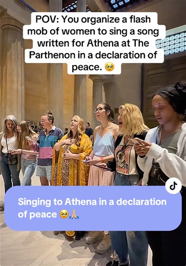 Celebrating Athena: A Song for Peace at The Parthenon