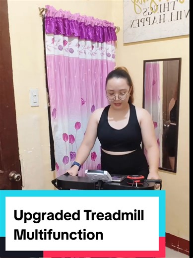 No more basa sa ulan or magka sun burn para maka pag walking exercise! Meron na tayong Upgraded Treadmill ✅Multifunction ✅Foldable #treadmill #homeworkout #fitnessequipment #weightloss #exerciseathome