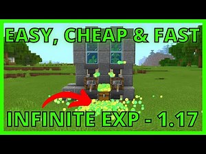 FAST & INSANE MINECRAFT BEDROCK 1.17 OP Double XP FARM Tutorial | for PS4/XBox/Switch/Win10/Mobile