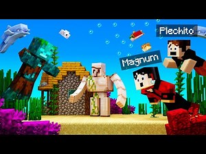 TODO MINECRAFT DEBAJO DEL AGUA! 😱🤣 | Minecraft