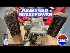 Junkyard GT40 Heads & Intake upgrade for your Foxbody Mustang 5.0