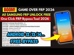 Samsung FRP Bypass (All Android Versions) | Free Tool | Old & New Android Working