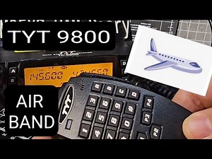 TYT TH-9800 - AIRBAND & CHANGING BANDS