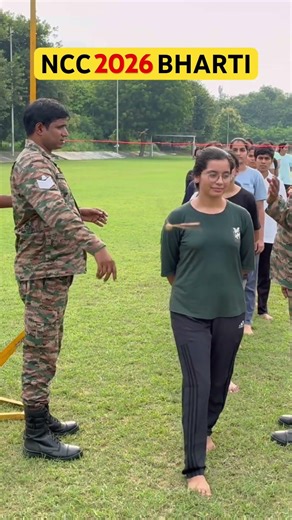 NCC GIRLS CADETS BHARTI 🤩❤️ | NCC cadet bharti process 😍😎 #shorts #recruitment #ncc