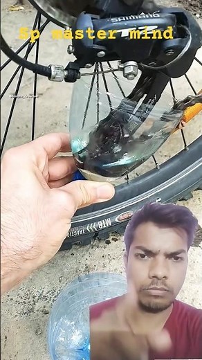 Easy Cycle Chain Cleaning Hack! 🚲✨ #shorts #tools #usa #india
