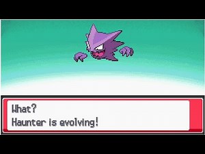 How to evolve Haunter into Gengar - Pokemon HeartGold Generations 2.0