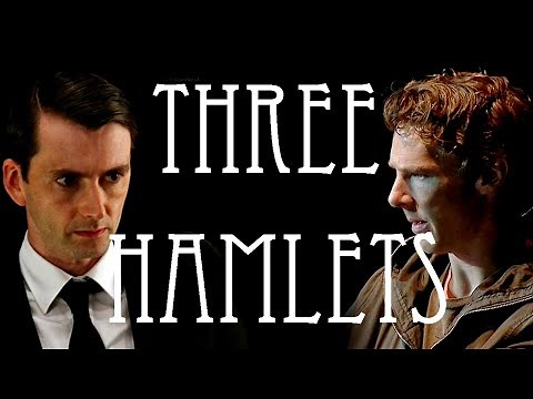 Three Hamlets - To be or not to be / Scott & Cumberbatch & Tennant
