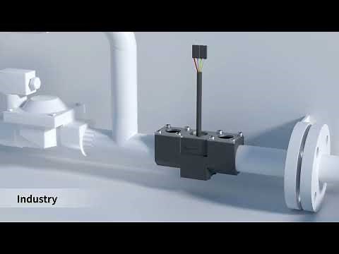 How ultrasonic flow sensor works I piezo ultrasonic transducer