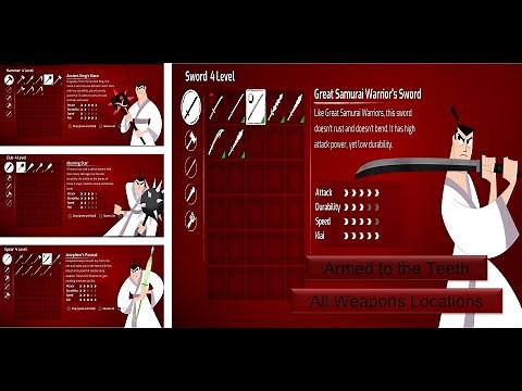 Armed to the Teeth - Samurai Jack: Battle Through Time All Weapons location