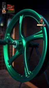 Candy Green mags repaint using #samuraipaint #diy #motorcycle | Samurai Paint, Philippines