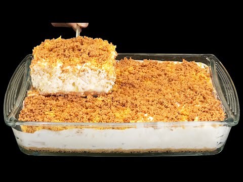 Pineapple Dream Dessert! The best I've ever eaten! Recipe in 5 minutes! No baking!