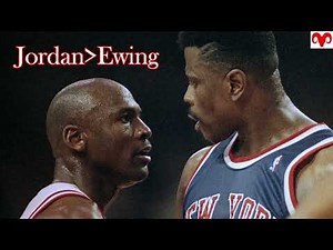 Michael Jordan Patrick Ewing (Rivalry Between Good Friends)