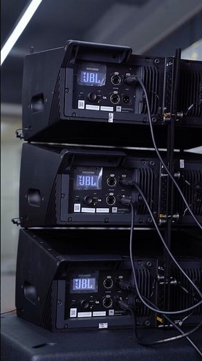 Professional Digital Line Array Setup! JBL SRX900 Series
