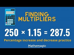 Finding Multipliers for Percentages (Easiest Method) | GRADE 6 | MATHEMAGIC