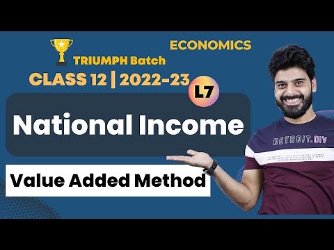CBSE Class 12 | National Income -L7 | Value Added Method | Concept and Numericals | Macro -Economics