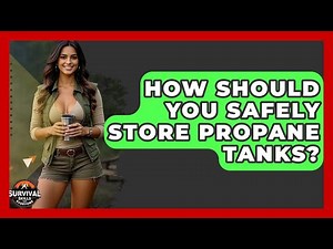 How Should You Safely Store Propane Tanks? - Survival Skills for Everyone