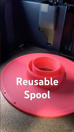Printing reusable spools for your Bambu labs 3d printer (Part 1) #3dprinting #bambulabs #x1carbon