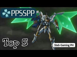 Top 5 "Anime Mecha Games" for PSP (PPSSPP)
