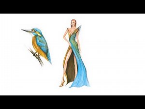 Online Fashion Course: Hummingbird Inspired Dress Design