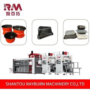 [Hot Item] Large-Format Automatic Clamshell Thermoforming Machine Center Punching, High-Speed Stacking