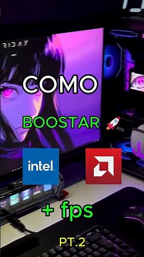 COMO BOOSTAR SEU PROCESSADOR 🚀 | #fps #dicaspc #pcsettings
