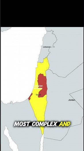 #israel #palestine #middleeast #israelpalestinemap #maps #worldmaps #mapsworld #history #geography