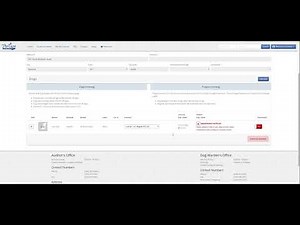 Dog License Renewal Instructions