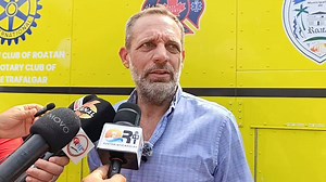#RITV Este camión es para el aeropuerto de Roatan hay una cláusula en el convenio que estipula eso. | Roatan Infoinsular