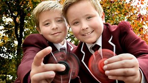 Whirling 'Fidget Spinner' Explodes After Blast From Air Compressor