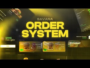 [QB/ESX/QBOX] FiveM | The Best Order System Script | savana-ordersystem