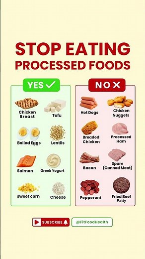 🚨 STOP Eating Processed Foods NOW for Better Health!