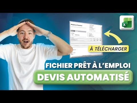 Create a quote in Excel: the automated template to download