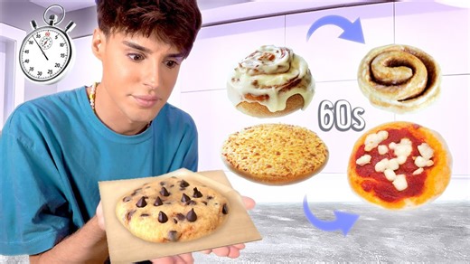 Testing viral 60-second recipes and microwave hacks