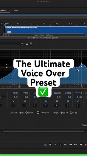 The Ultimate Voice Over Preset #VoiceOver #Short