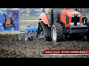 Kubota Tractor グローブM135G+レムケン LEMKEN Rubin 9