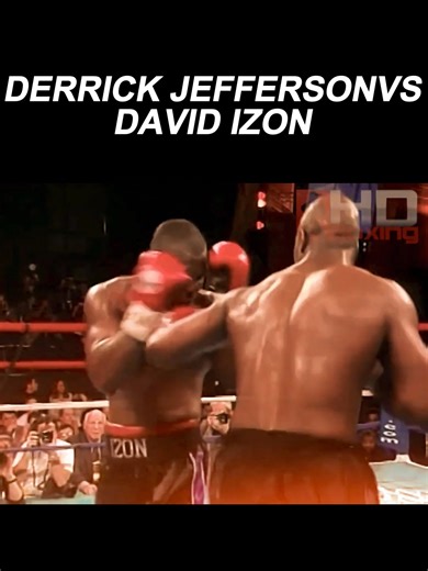 The clash between Derrick Jefferson and David Izon is remembered as one of the most thrilling heavyweight slugfests of the late 1990s. Both men entered the ring determined to prove their power, resulting in a brutal, back-and-forth war filled with knockdowns and explosive exchanges. Jefferson showcased his fierce punching ability, while Izon demonstrated incredible heart and resilience under pressure. What unfolded was a dramatic battle that kept fans on the edge of their seats until the very la