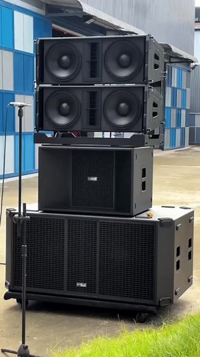 210K views · 2K reactions | Speaker Line Aray 2 X 12 inc #fyp #linearay #sorotan #soundsystem | M Muslim | Facebook