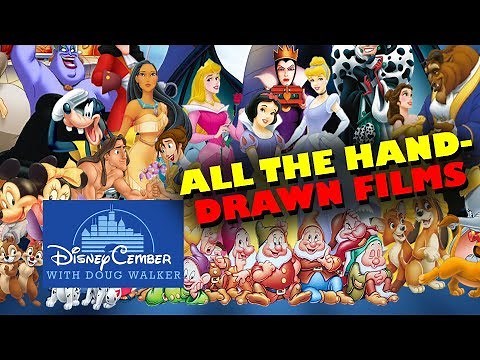 All the Hand-Drawn Films - Disneycember