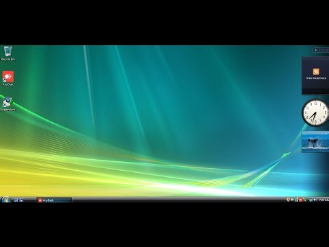 Chat use Windows vista and Windows 10 with anydesk