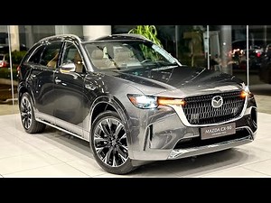 New 2025 ! Mazda CX90 Premium Plus - 3.3L Luxury SUV | Machine Grey Interior And Exterior