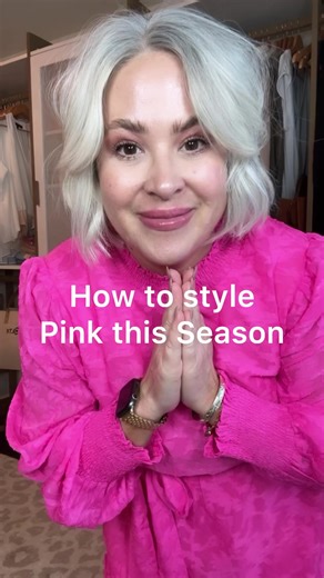 Midsize Amazon Festive dress on my over 40 year old body. 💗Comment PINK DRESS and I will message you how to shop. | Wanda Loves Sharing