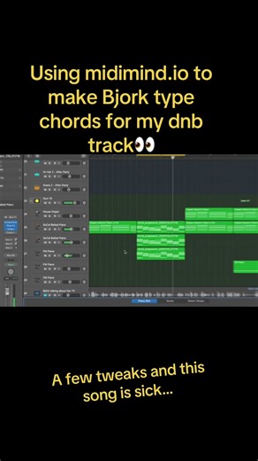 The power of midimind.io.it gives u the chords - you make it your own #ableton #logicprox #flstudio