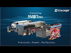 ColorJet FabJet Pro – Ultra-Wide 3.2m Digital Textile Printing Machine for Home Furnishing