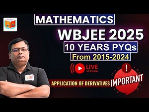 WBJEE 2025: Last 10 Years PYQs Solved | Complete Solved Paper Analysis! | Most Repeated Questions