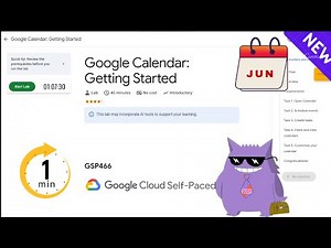 Google Calendar: Getting Started | #2025 | #GSP466 |#qwiklabs |Solution
