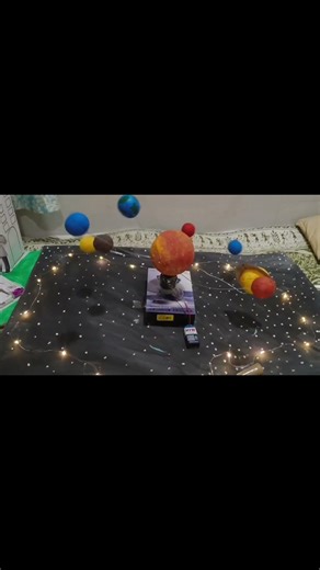 Solar System Working Model #planet #space #earth #universe #solarsystem