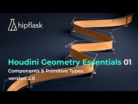Houdini Geometry Essentials 01: Components & Primitive Types - Version 2.0