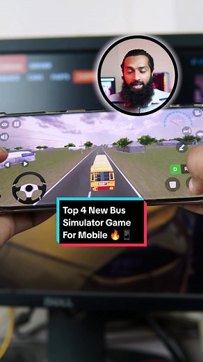 Top 4 New Bus Simulator Game For Mobile | Try Now! 🔥